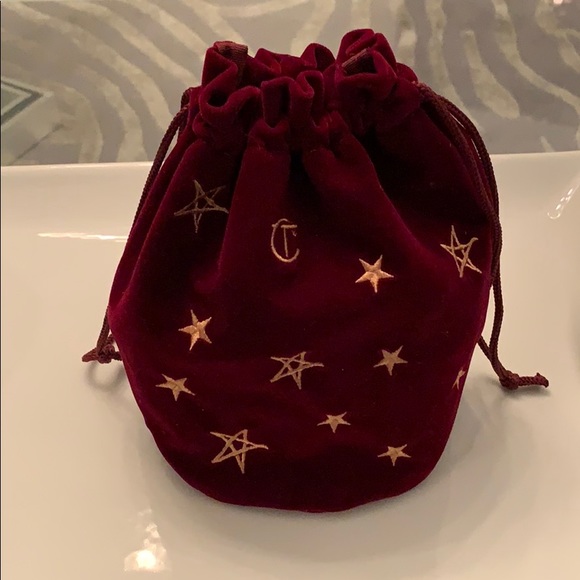 Charlotte Tilbury Handbags - Charlotte Tilbury Velvet Drawstring Makeup Bag